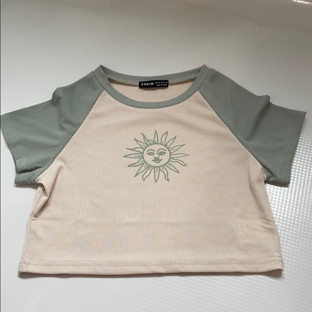 sun cropped top